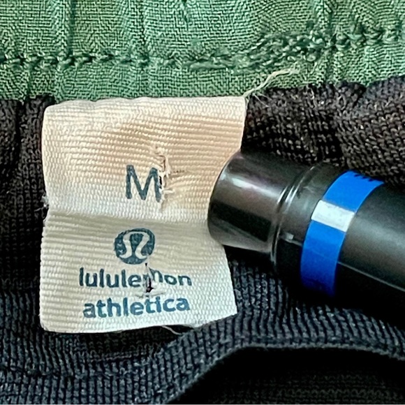 Lululemon Surge Short 6" Teal Lagoon Green Men’s Running Shorts Size M - Picture 13 of 14